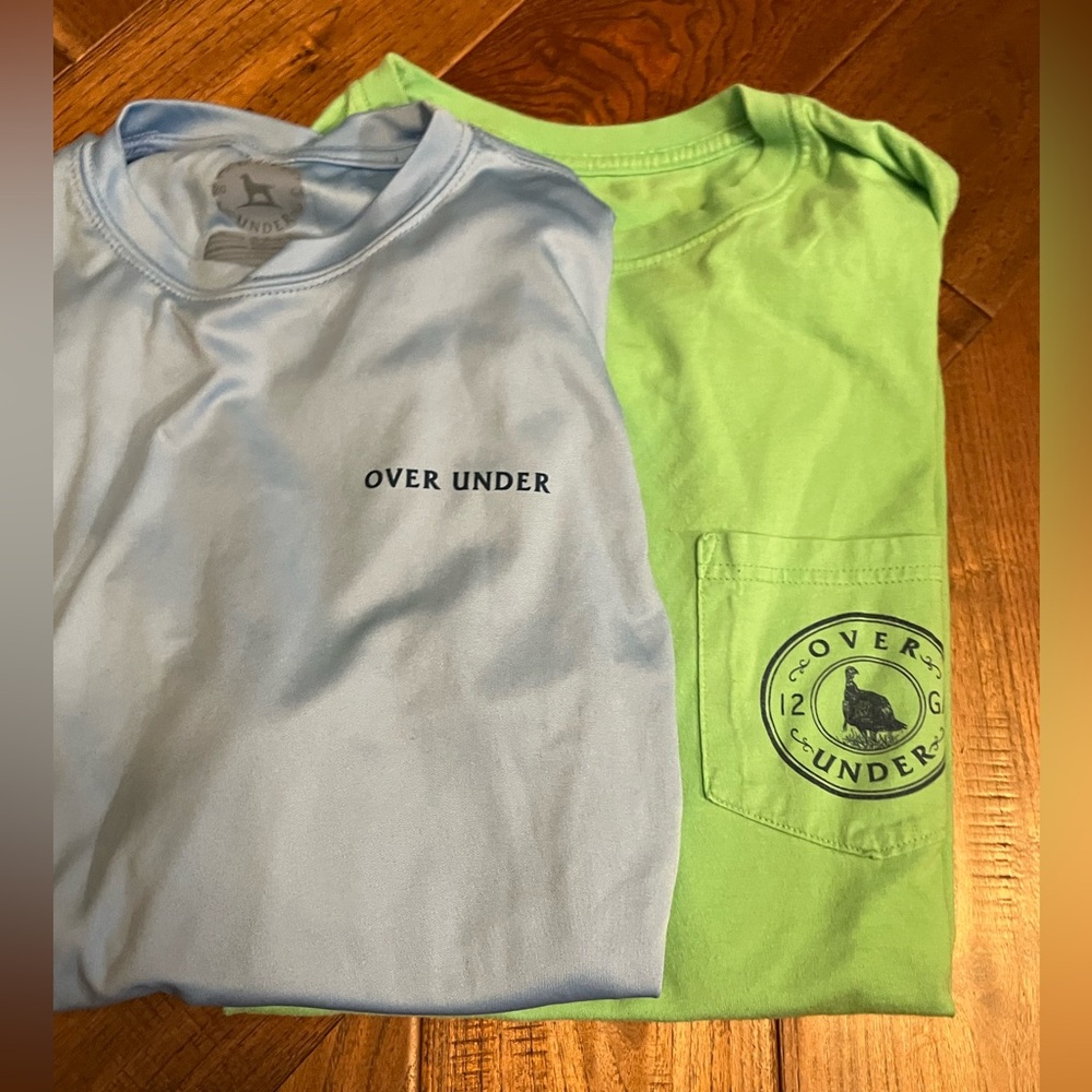 Set of 2 over under shirts